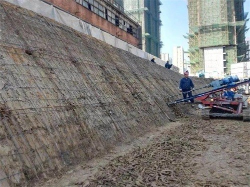 虎林建筑边坡支护