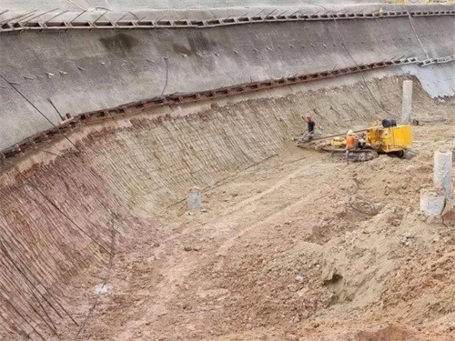 虎林基坑边坡加固