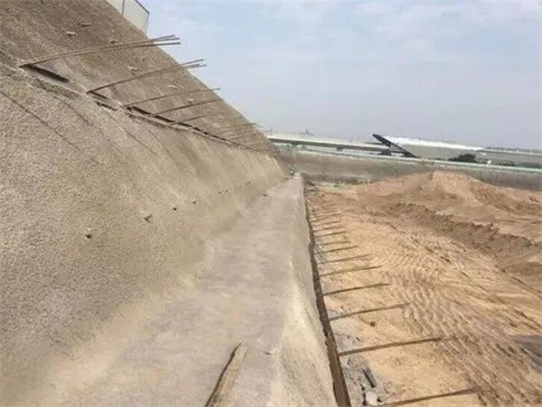 虎林河道边坡加固
